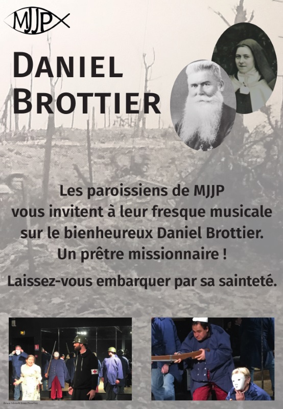 Invitation la fresque musicale Daniel Brottier.