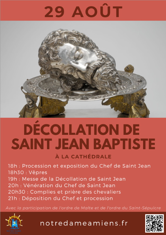 Décollation de Saint Jean-Baptiste.